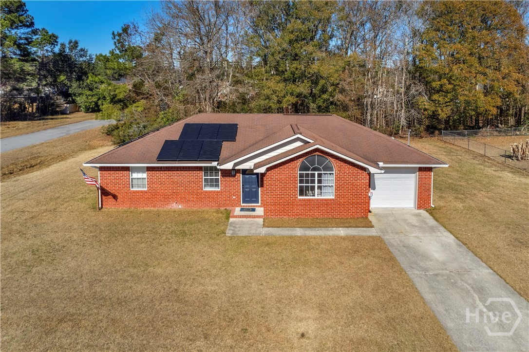 12 East Red Fox Court Midway, GA 31320 - Photo 2 of 29 Drone pic of 12 East Red Fox Ct