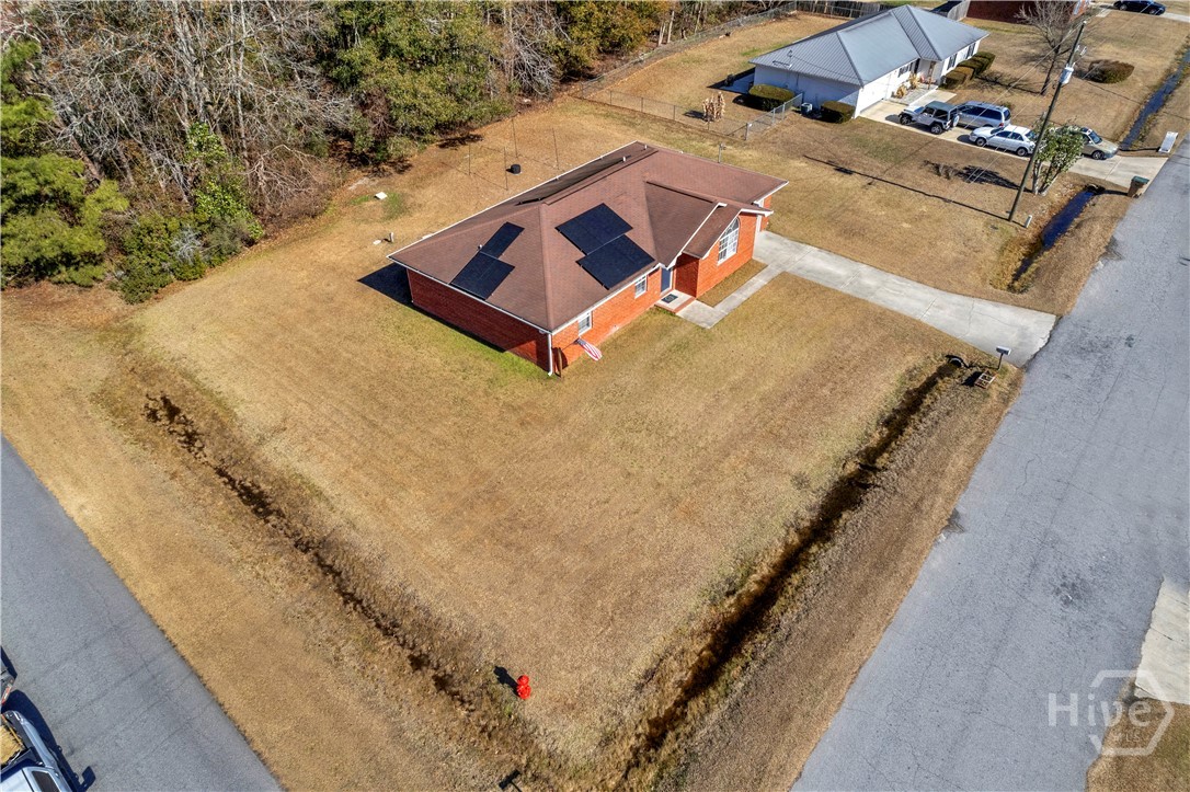 12 East Red Fox Court Midway, GA 31320 - Photo 4 of 29 Drone image of home