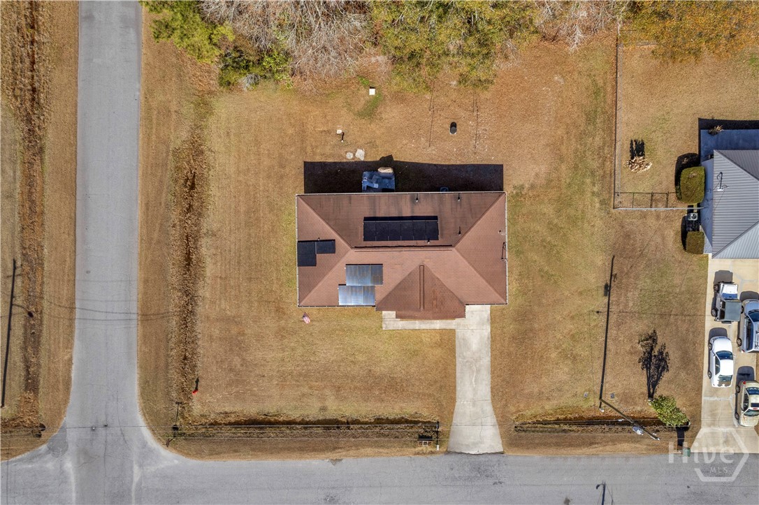 12 East Red Fox Court Midway, GA 31320 - Photo 5 of 29 Drone image of home