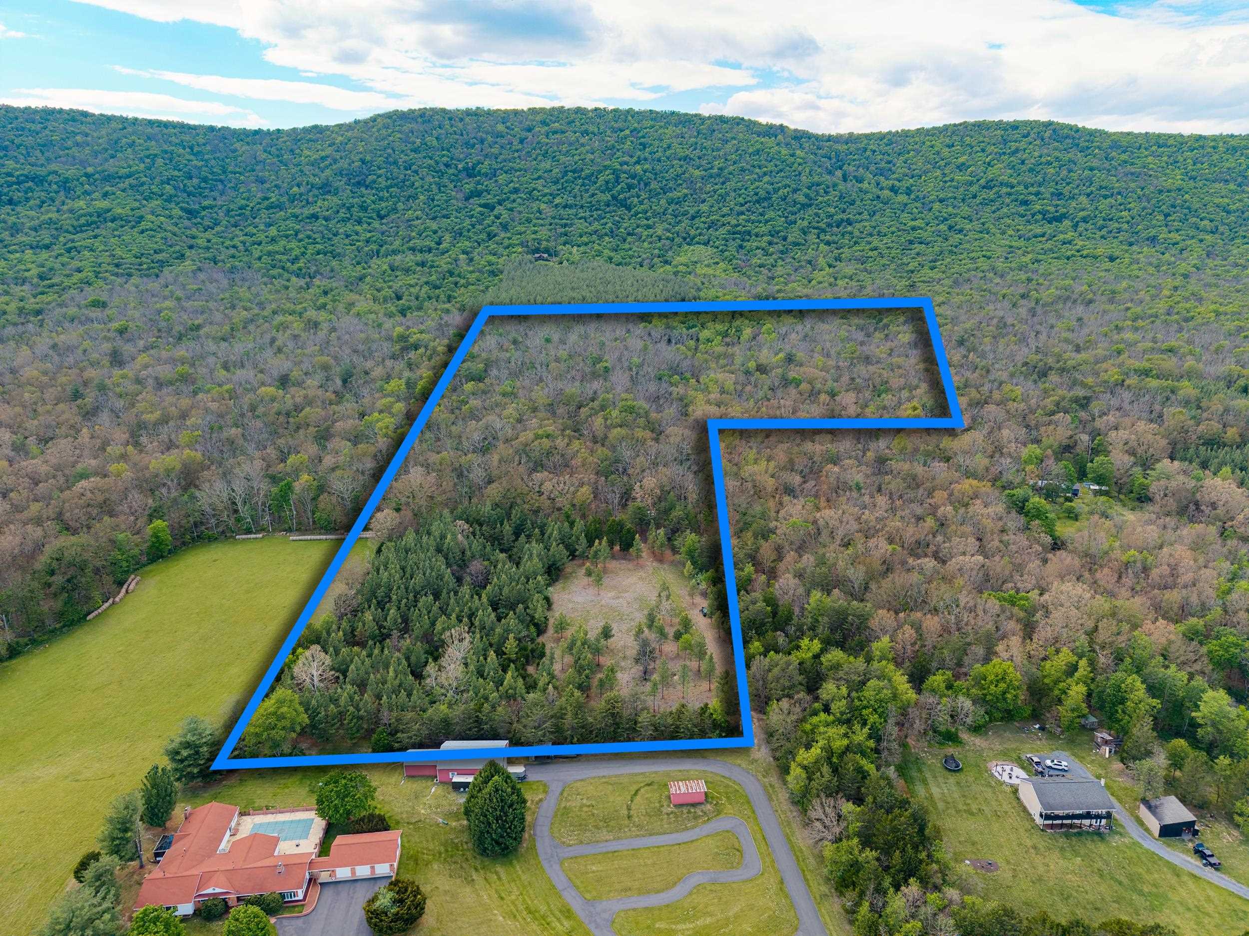 0 Boliver Road Fort Valley, VA 22652 - Photo 1 of 55 a view of a tennis court
