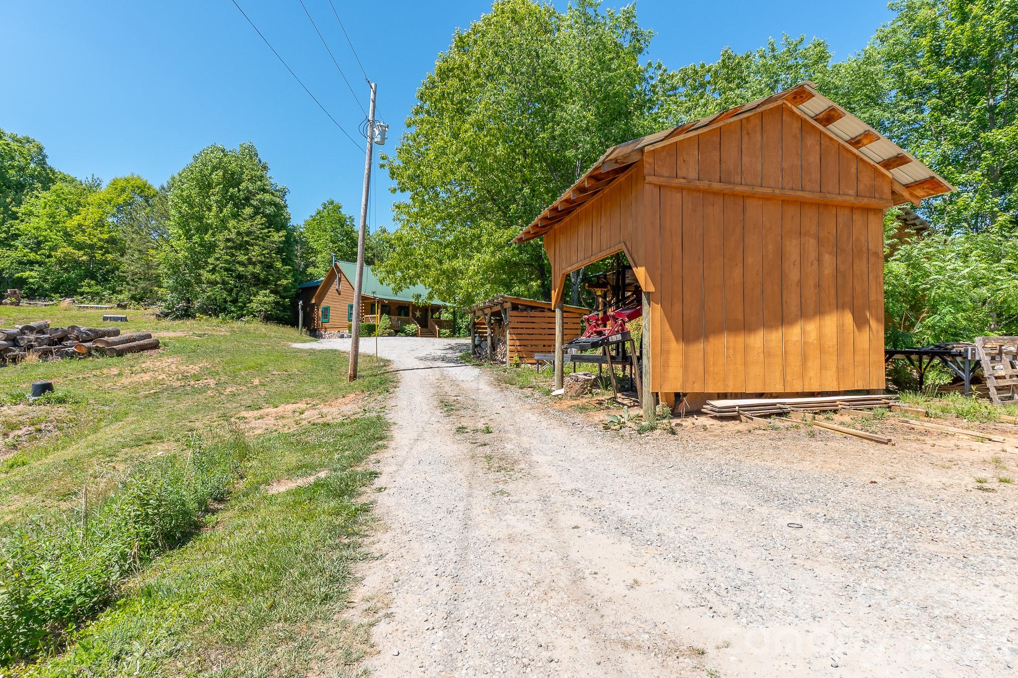 451 Rustic Ridge Drive Canton, NC 28716 - Photo 40 of 44 a view of backyard of house