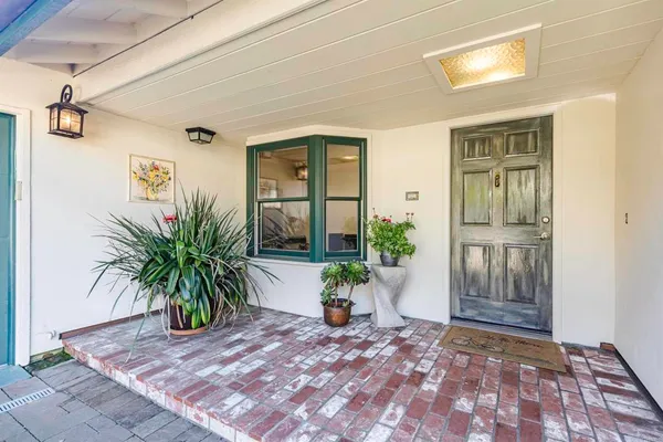 a view of a entryway door of the house