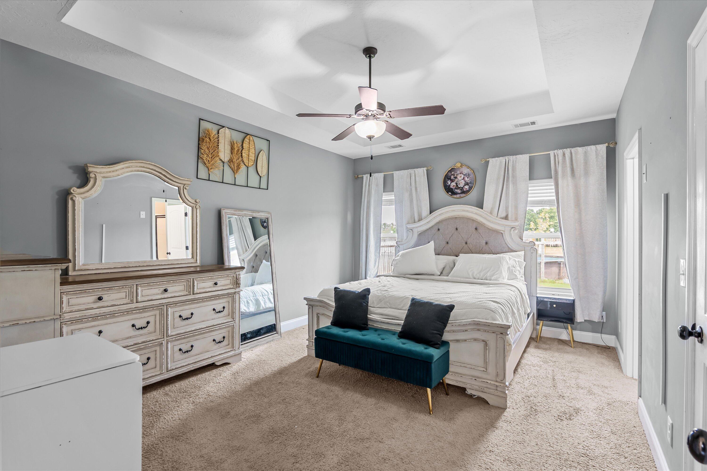 125 Macedonia Road North Augusta, SC 29860 - Photo 13 of 41 Owner's Suite with resort vibes and lots of natural light