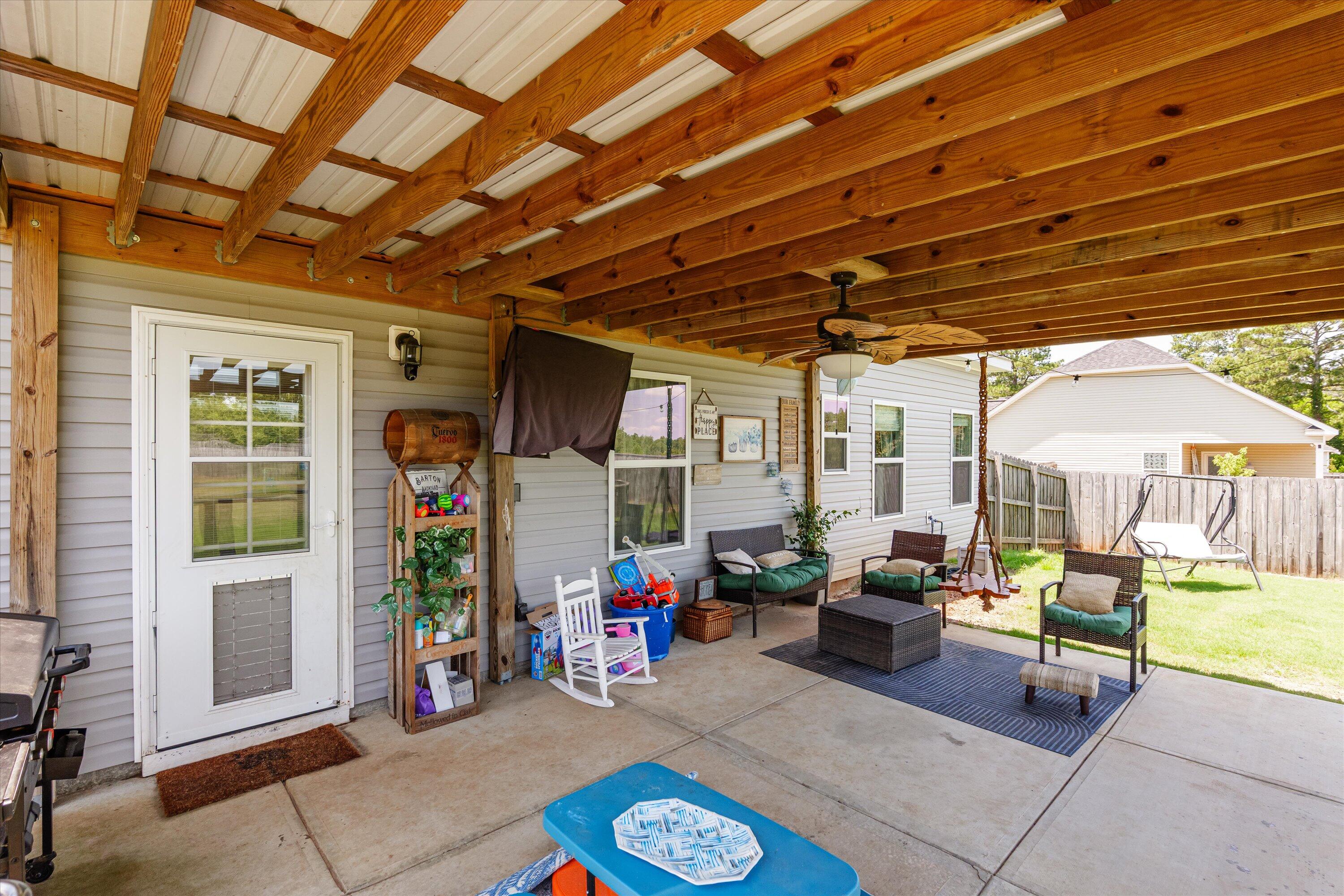 125 Macedonia Road North Augusta, SC 29860 - Photo 22 of 41 LARGE covered patio