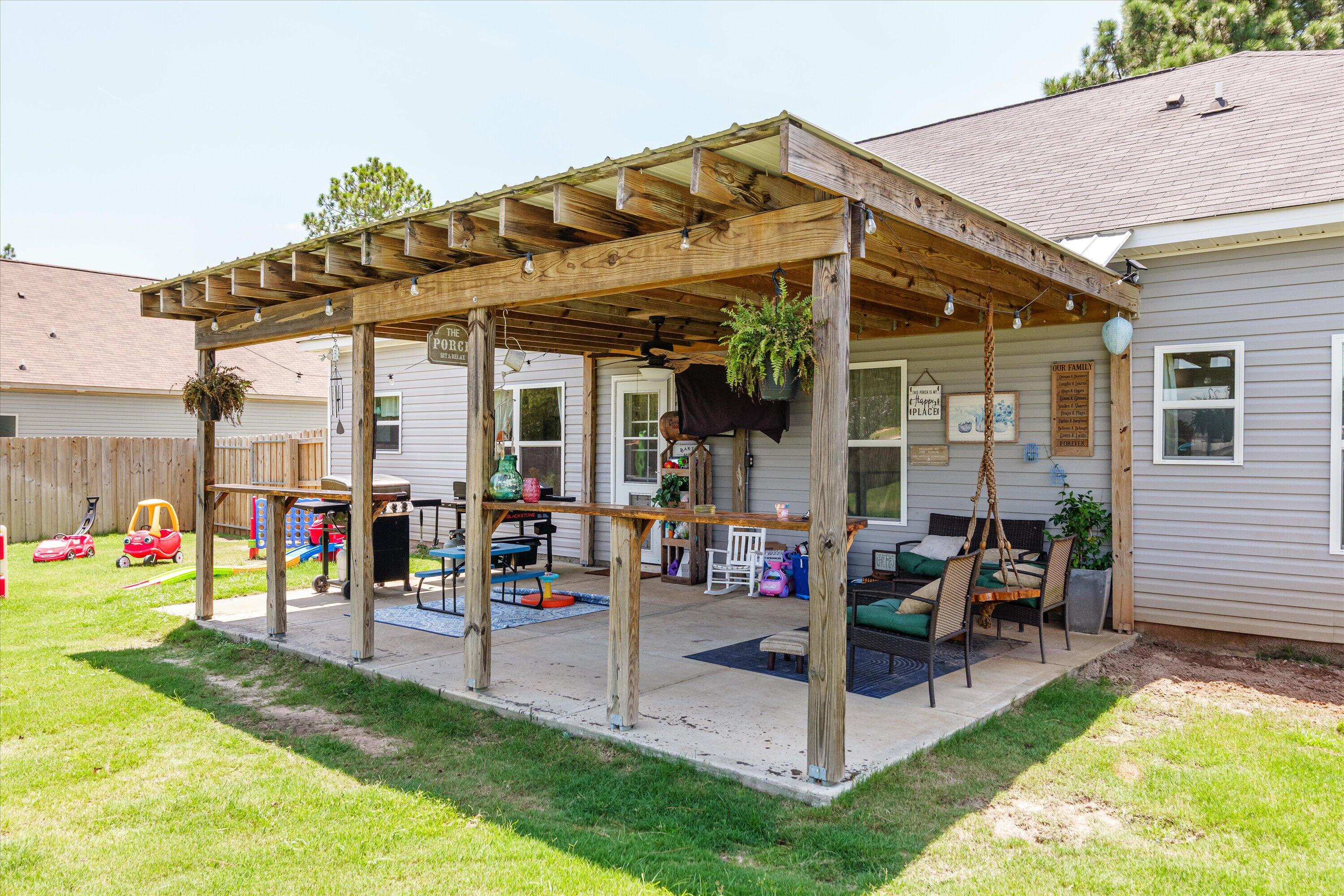125 Macedonia Road North Augusta, SC 29860 - Photo 25 of 41 Covered Patio