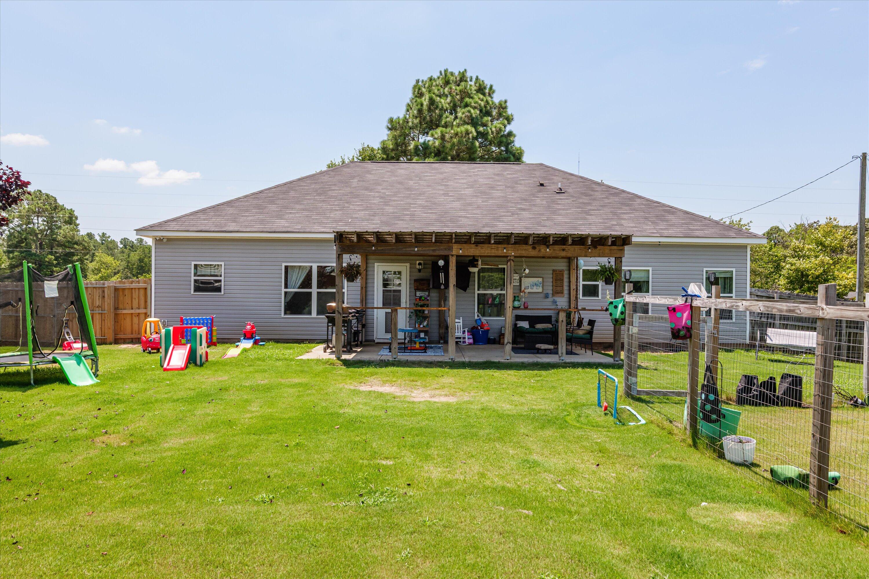 125 Macedonia Road North Augusta, SC 29860 - Photo 30 of 41 Over half an acre of space! Yard is privacy fenced with additional fenced area for the above ground pool. Yard provides AMPLE space for your backyard dreams.
