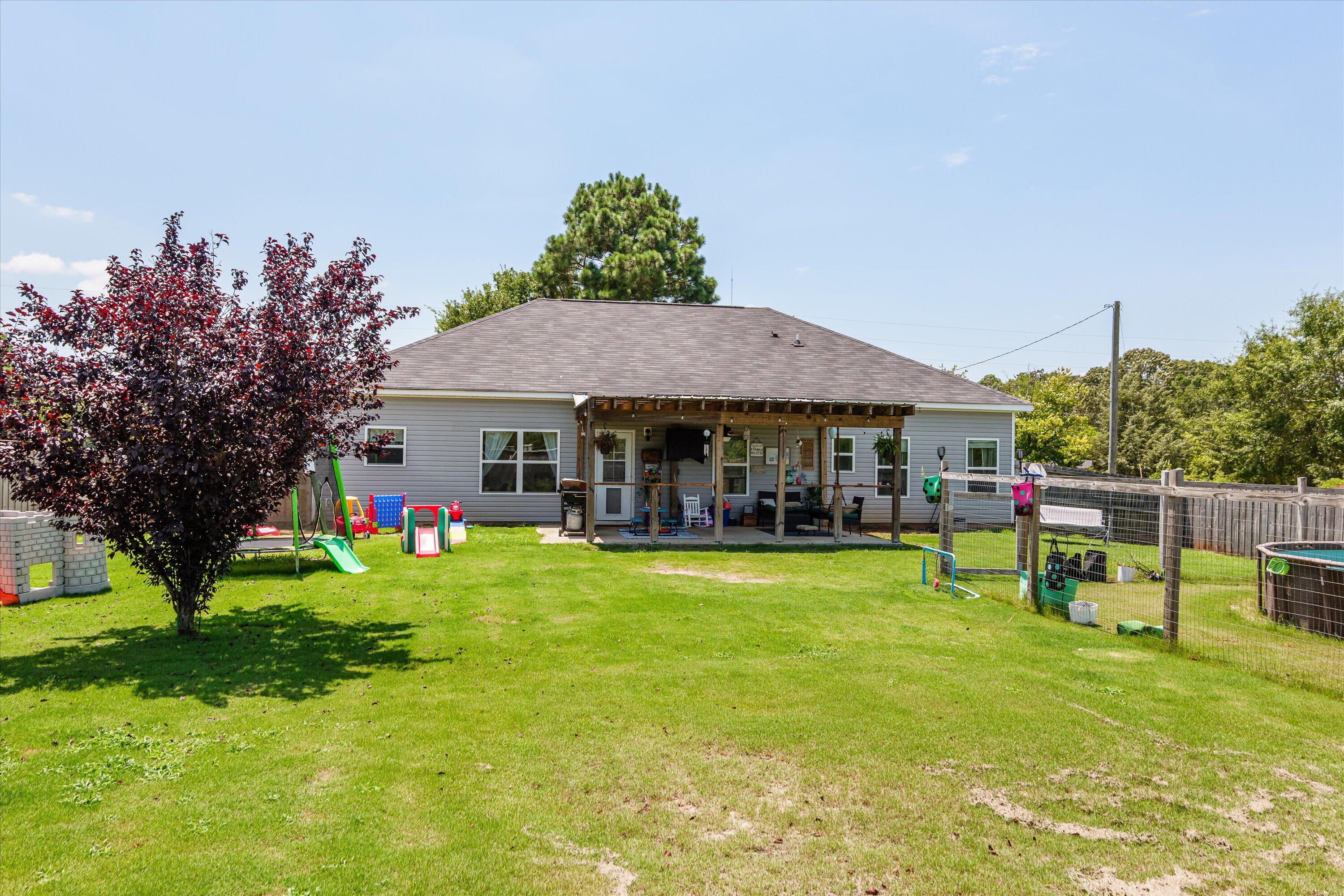 125 Macedonia Road North Augusta, SC 29860 - Photo 31 of 41 Over half an acre of space! Yard is privacy fenced with additional fenced area for the above ground pool. Yard provides AMPLE space for your backyard dreams.