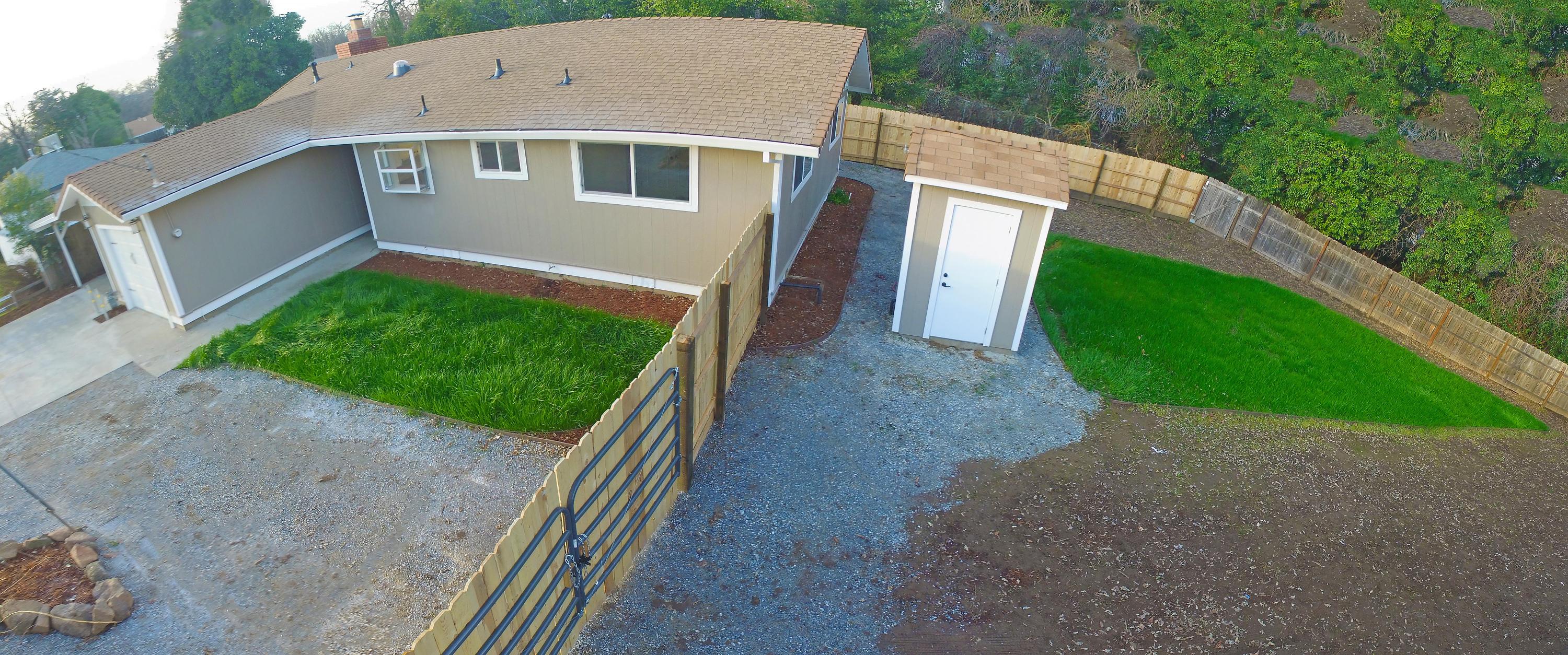 2677 Tremonto Road Anderson, CA 96007 - Photo 10 of 25 TREMONTO SIDE YARD DRONE