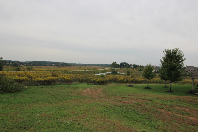 1830 Hunters Ridge Lane Sugar Grove, IL 60554 - Photo 8 of 13 a view of a lake with houses in the back