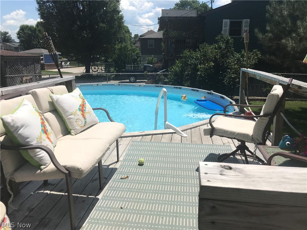 100 16th Street Vienna, WV 26105 - Photo 22 of 34 Deck for pool