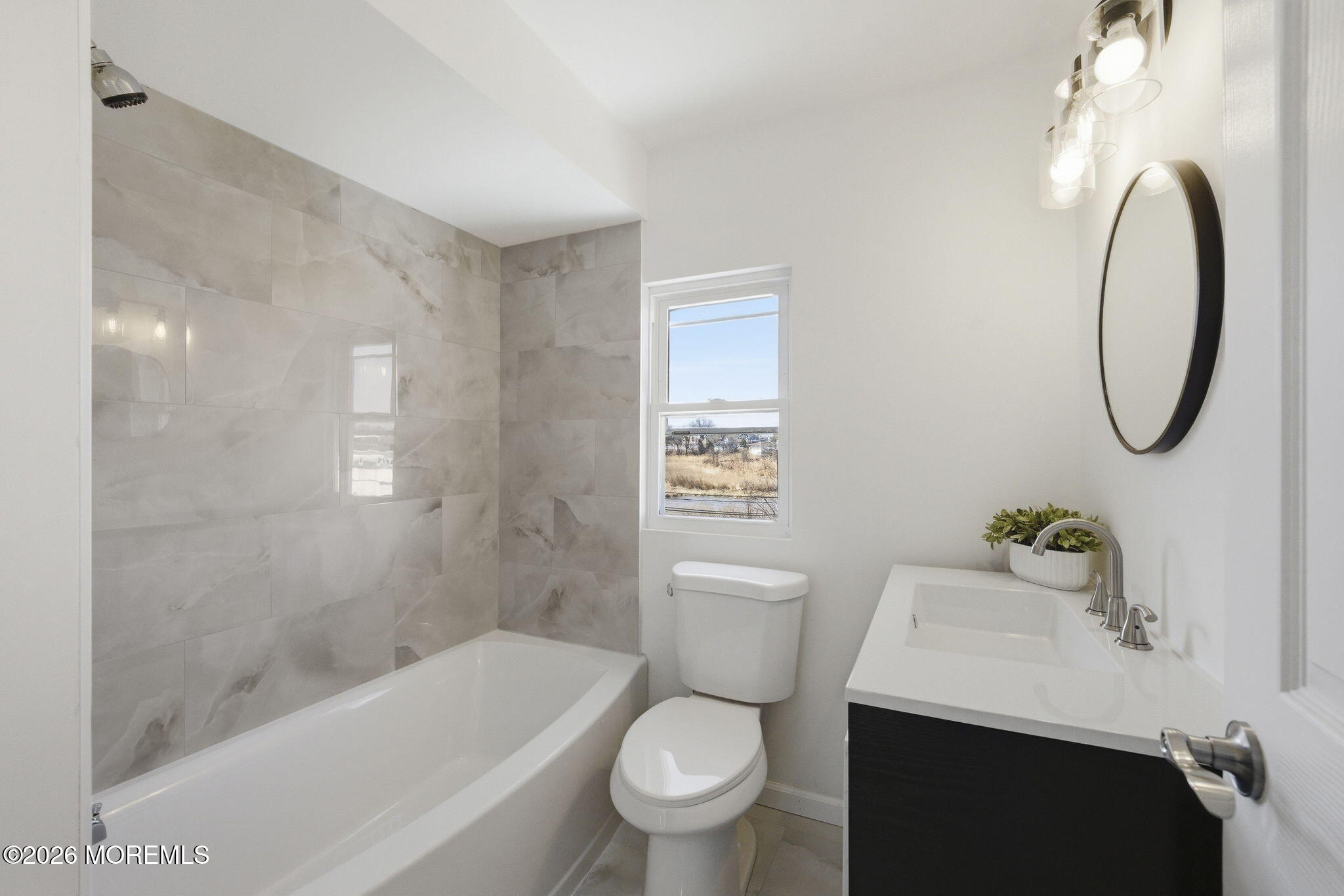 23 Beers Street Keyport, NJ 07735 - Photo 26 of 51 a bathroom with a sink toilet and shower