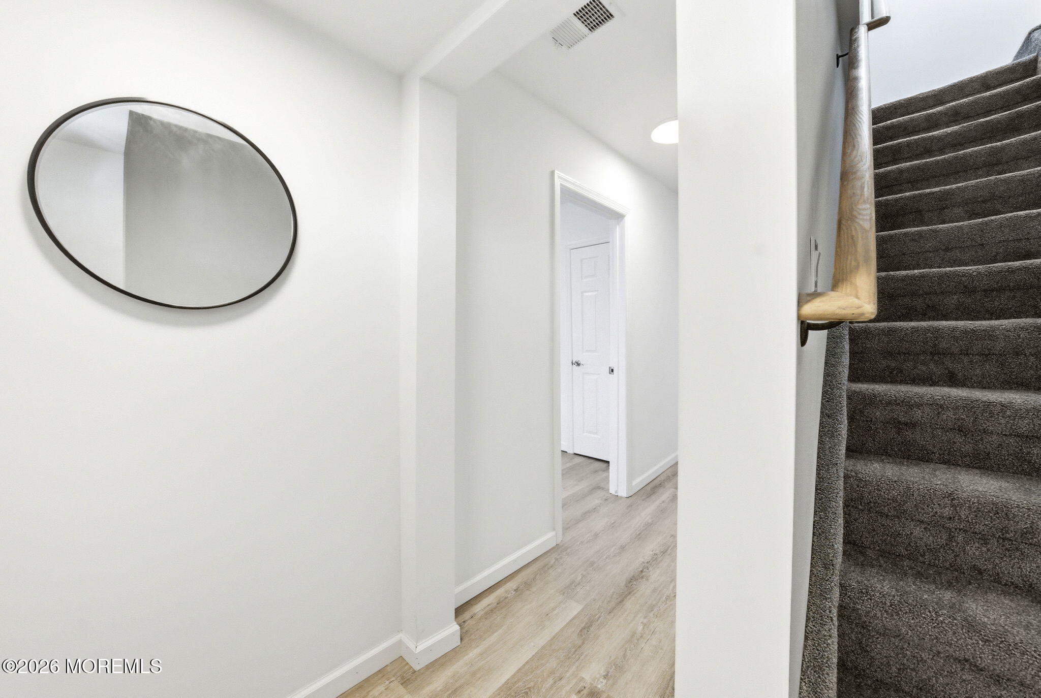 23 Beers Street Keyport, NJ 07735 - Photo 29 of 51 a view of a bathroom with a sink and a mirror