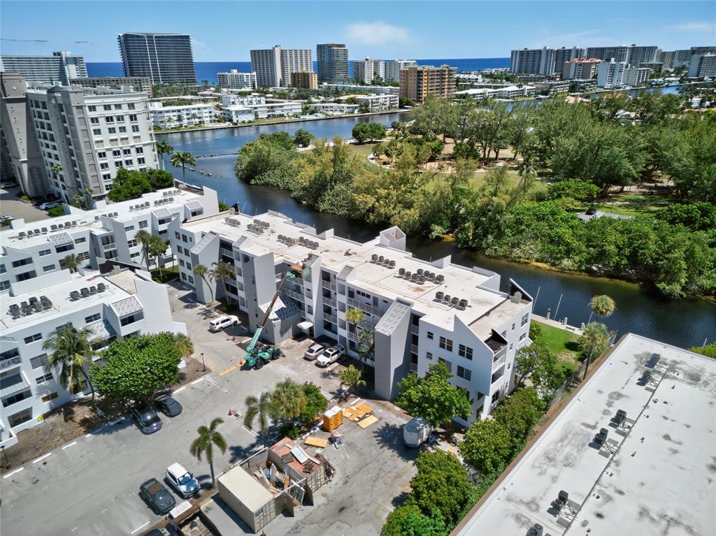 2850 Northeast 14th Street, Unit 410B Pompano Beach, FL 33062 - Photo 3 of 25 an aerial view of multiple house