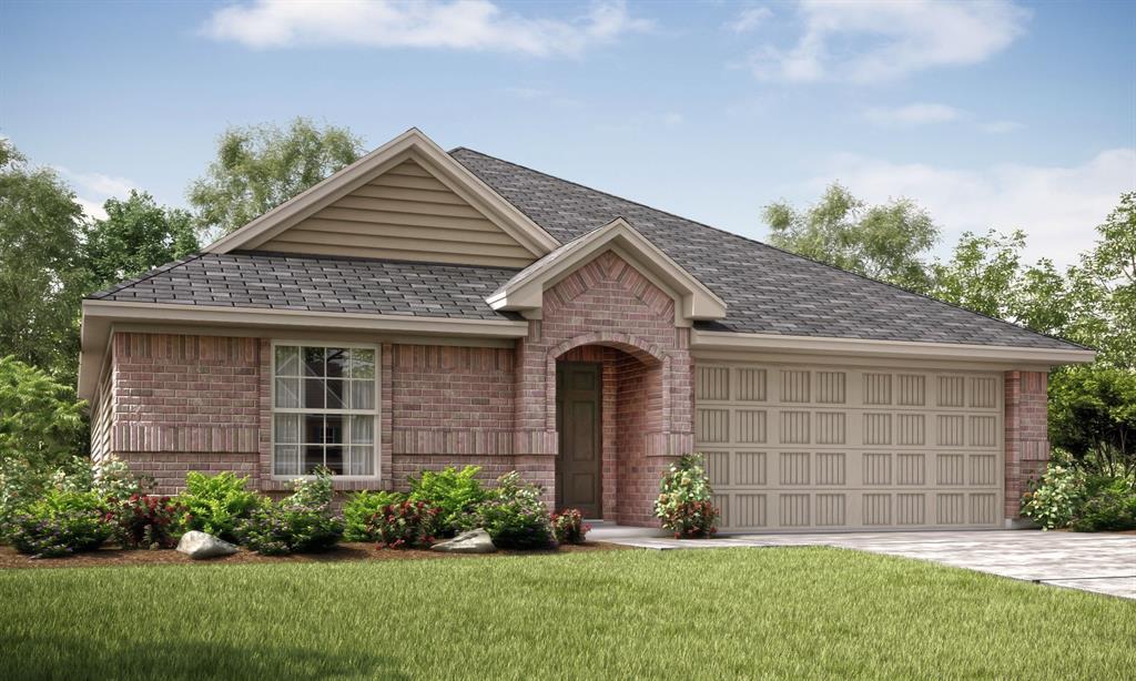 14717 Mainstay Way Fort Worth, TX 76052 - Photo 1 of 1 a front view of a house with a garden and plants