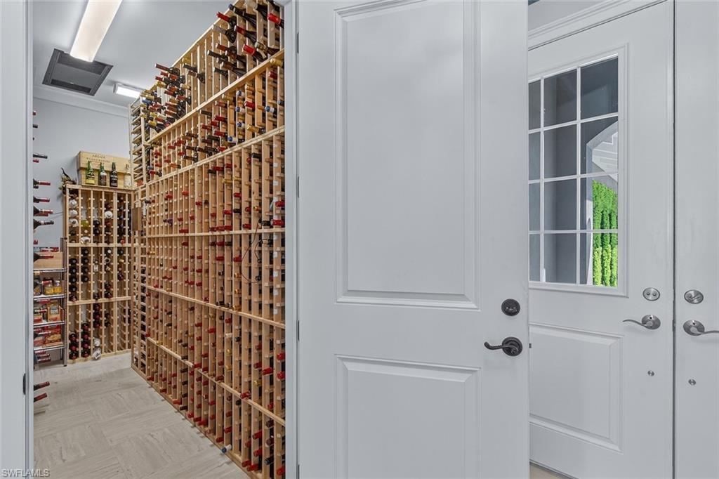 6387 Warwick Avenue Naples, FL 34113 - Photo 9 of 40 View of wine room, temperature controlled, 6,500 bottle capacity