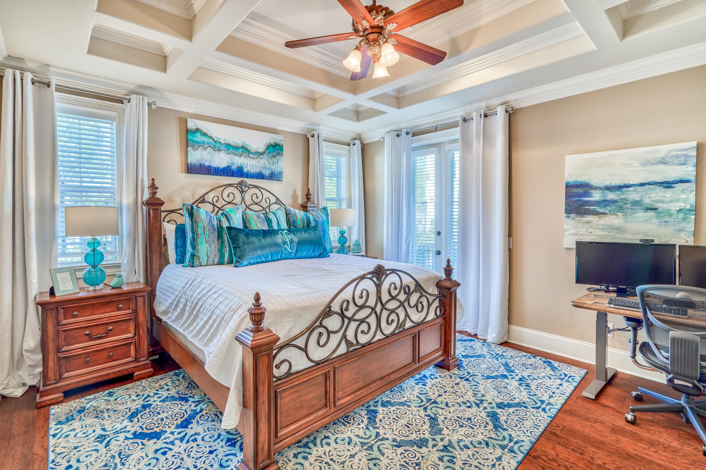 89 Palmeira Way Santa Rosa Beach, FL 32459 - Photo 22 of 64 a bed sitting in a bedroom next to a window