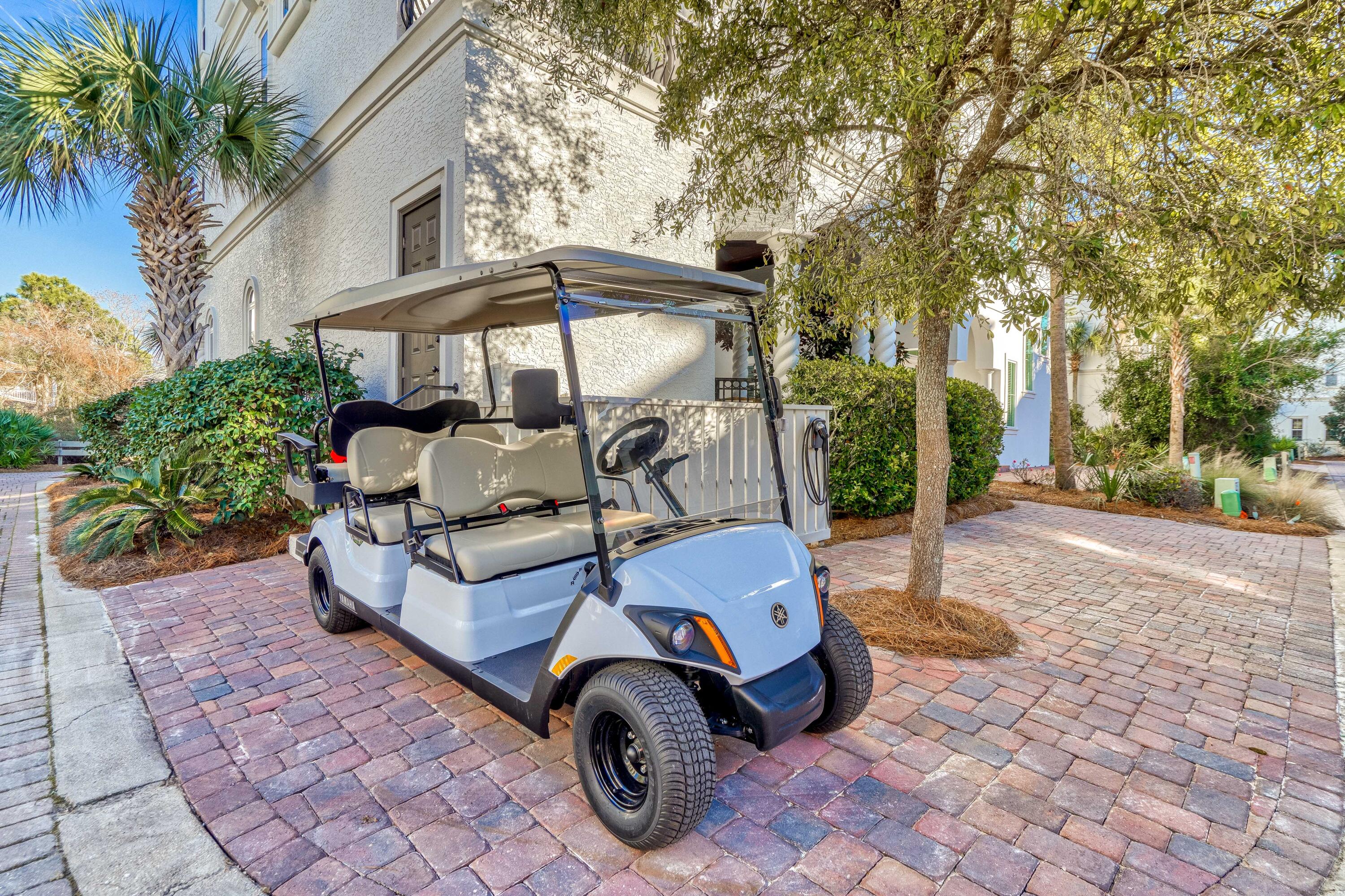89 Palmeira Way Santa Rosa Beach, FL 32459 - Photo 43 of 64 a car parked in front of white house