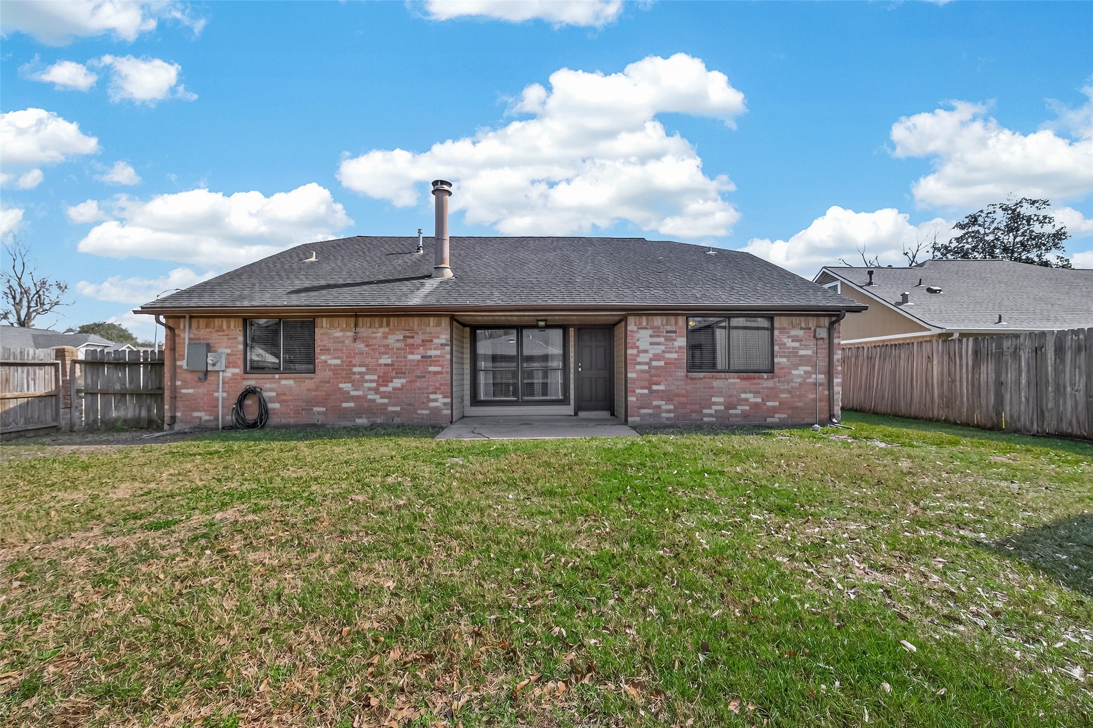 555 Shealy Street Houston, TX 77598 - Photo 32 of 41 a front view of a house with garden