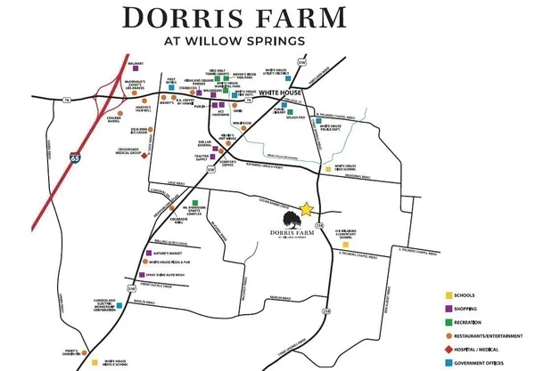 a picture of a door with a white house