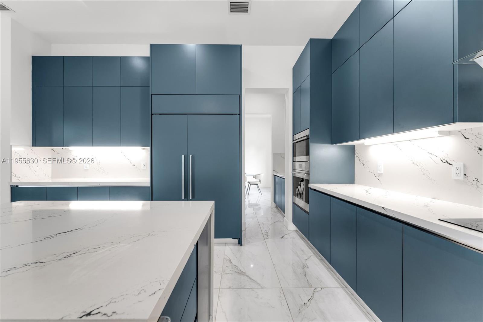 4950 Southwest 158th Ave Ranches Southwest Ranches, FL 33331 - Photo 15 of 75 a view of kitchen with stainless steel appliances cabinets and outdoor space