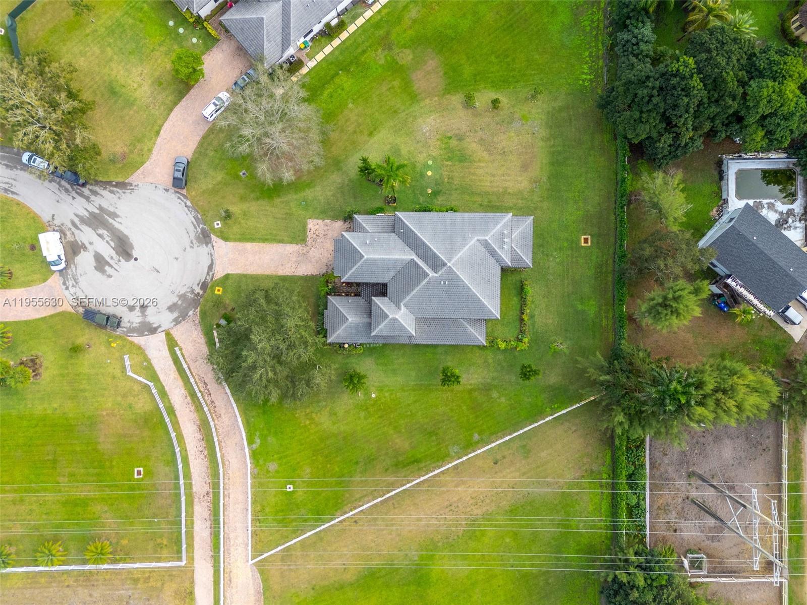 4950 Southwest 158th Ave Ranches Southwest Ranches, FL 33331 - Photo 75 of 75 a view of a swimming pool with a yard
