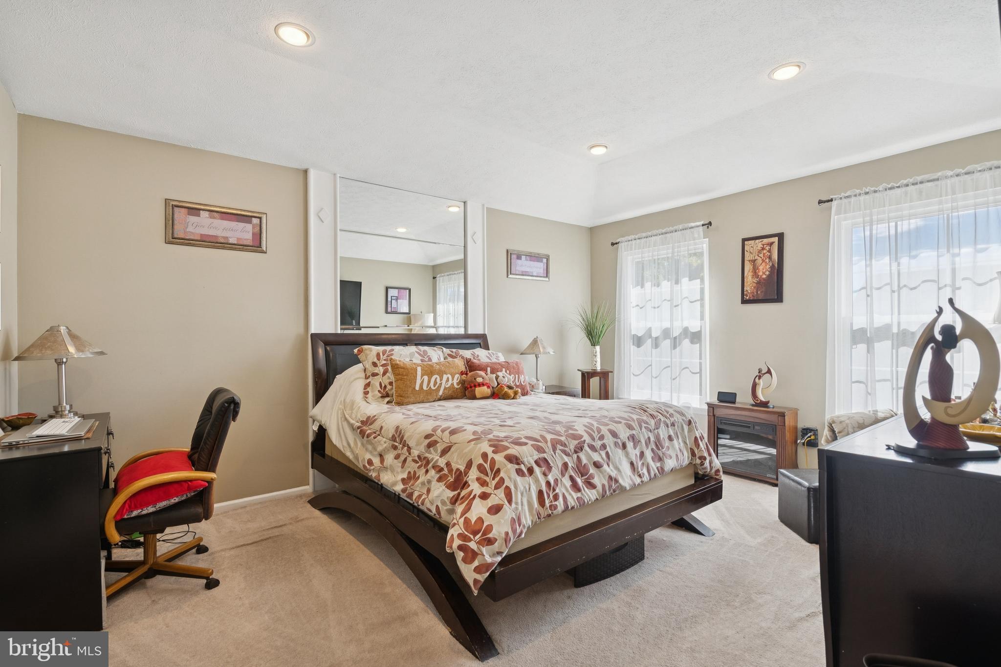 7 Meadowbrook Drive Westampton, NJ 08060 - Photo 16 of 25 a bedroom with a bed and wooden floor