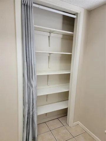 a view of a backyard with a garden