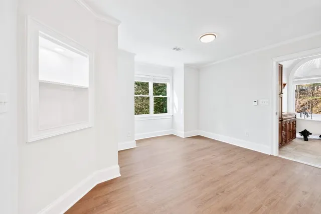 a view of a house with a window