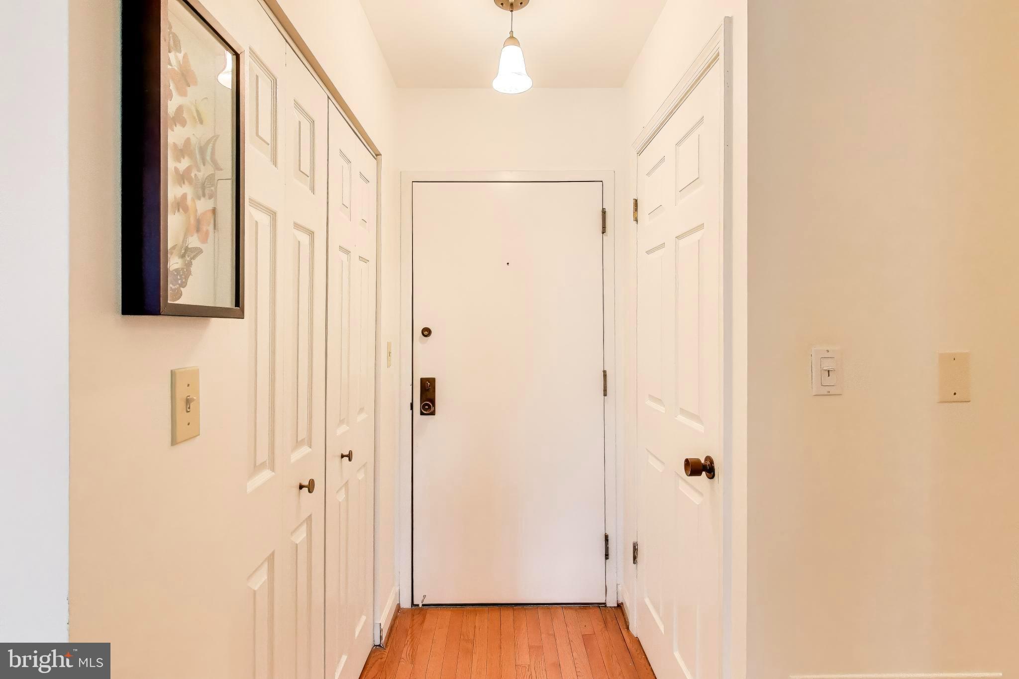 1830 17th Street Northwest, Unit 307 Washington, DC 20009 - Photo 5 of 24 Welcoming entryway with large coat closet
