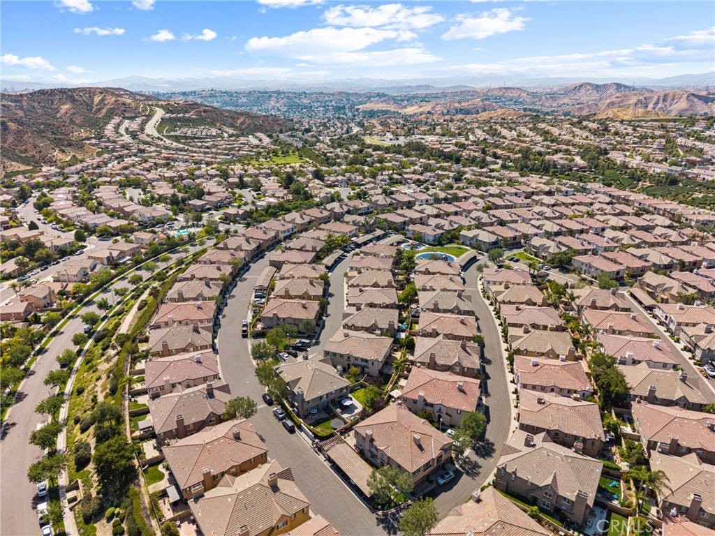 28356 Santa Rosa Lane Saugus, CA 91350 - Photo 49 of 50 an aerial view of residential building with parking space