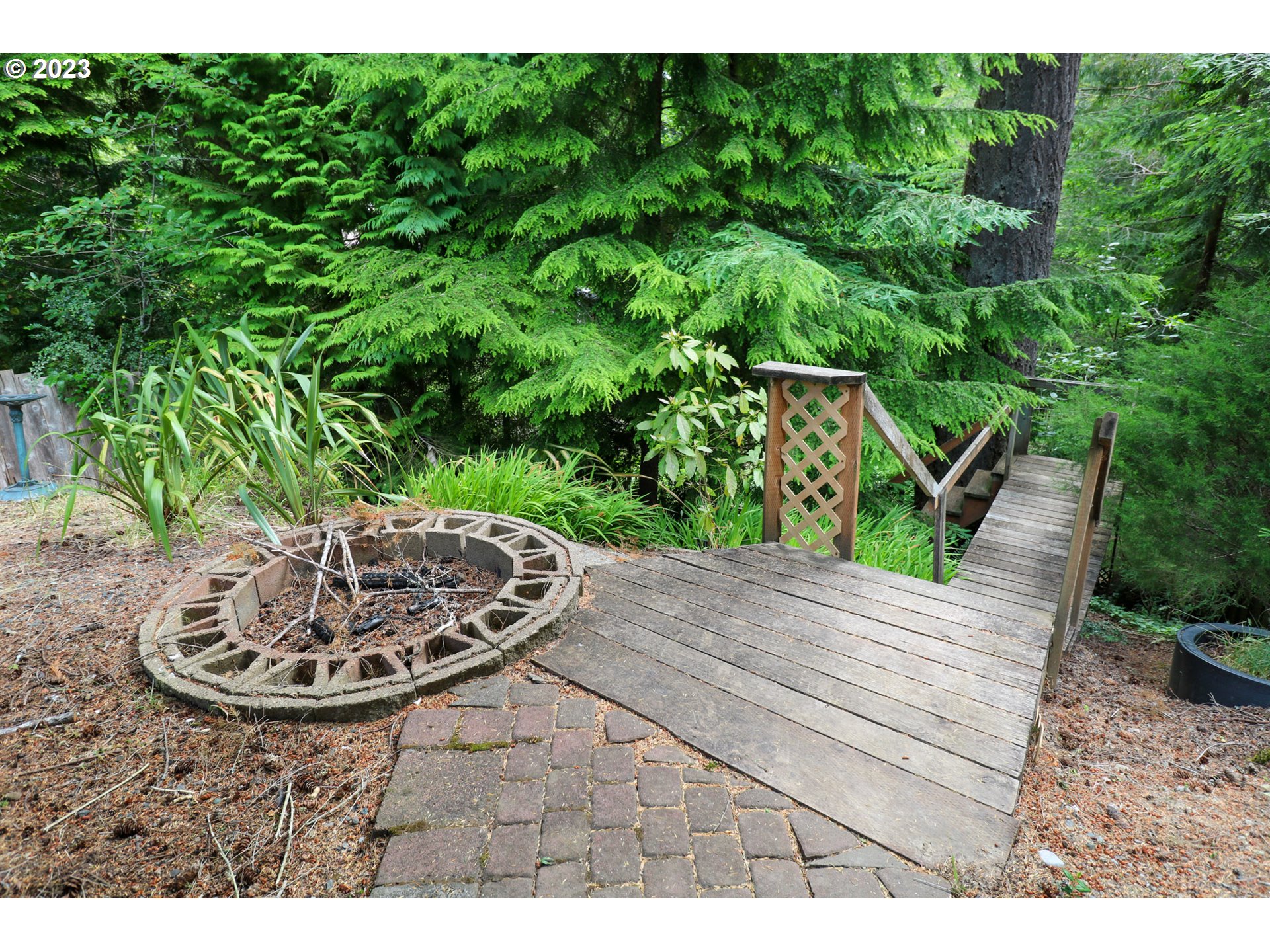 2075 Timberline Drive Coos Bay, OR 97420 - Photo 17 of 39 a view of outdoor space yard and patio