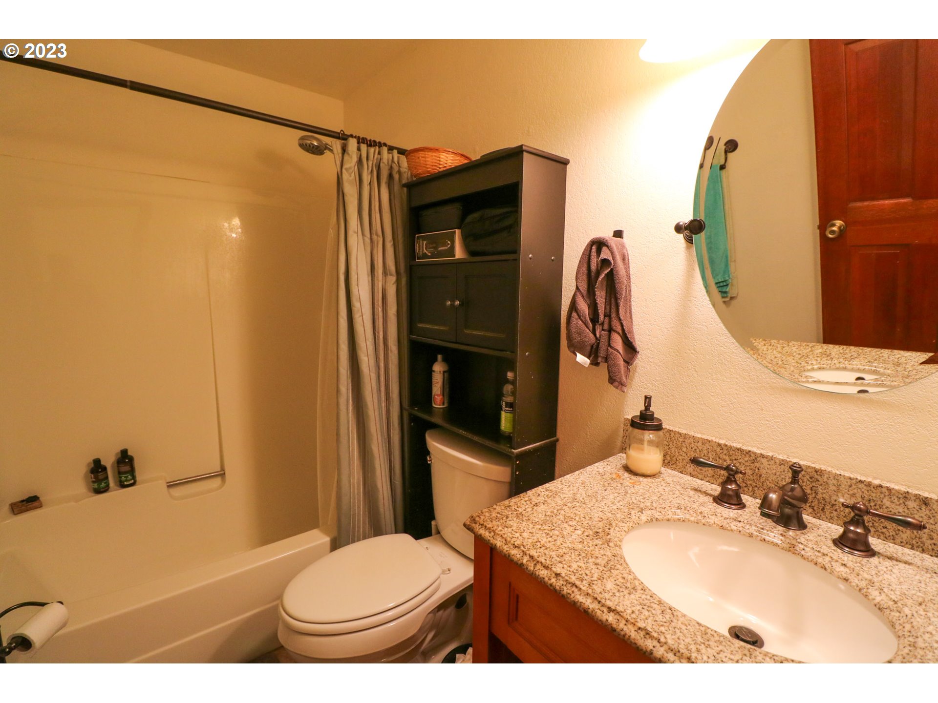 2075 Timberline Drive Coos Bay, OR 97420 - Photo 30 of 39 a bathroom with a sink toilet and shower
