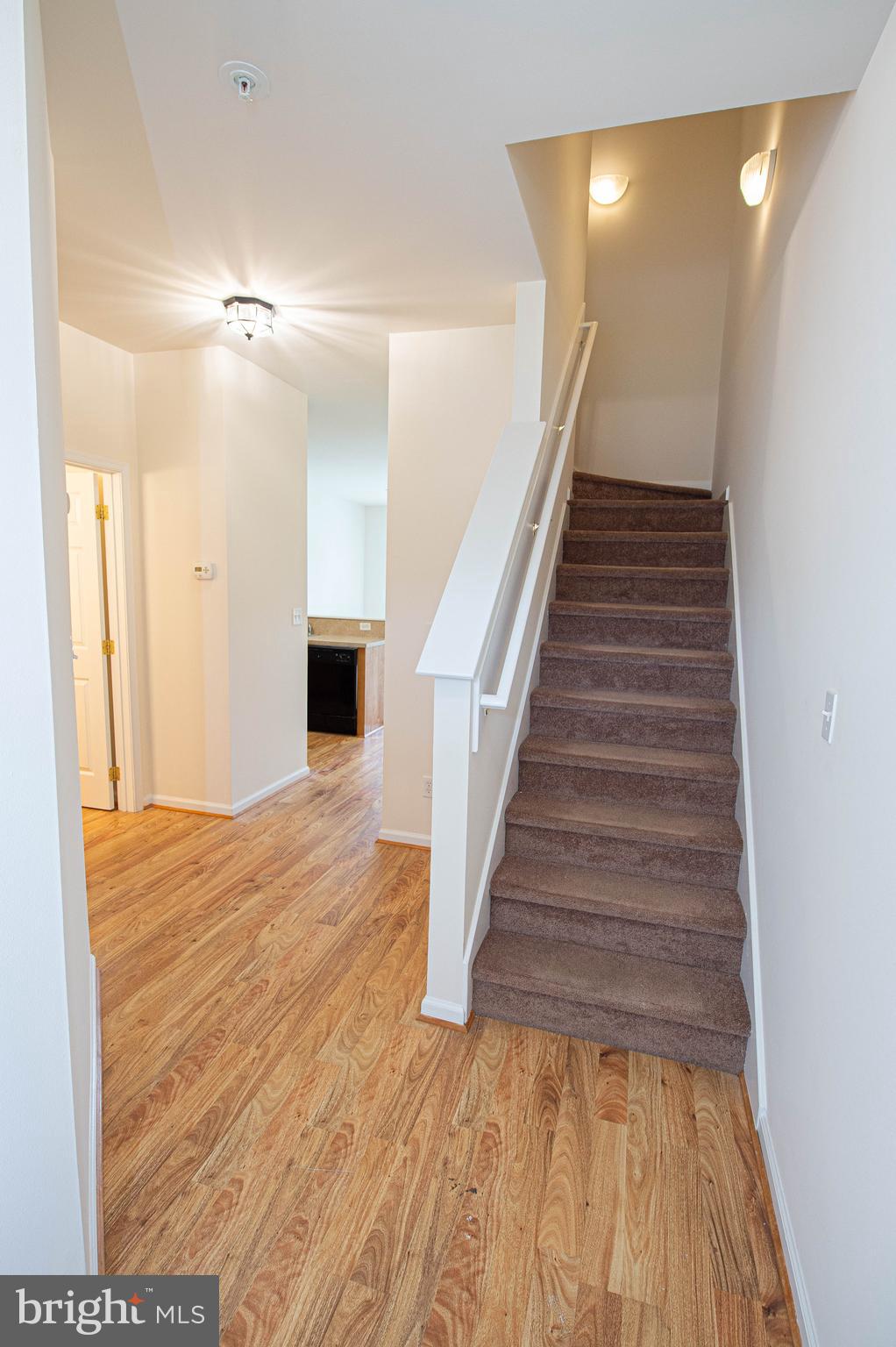 438 Parkview Court, Unit E Salisbury, MD 21804 - Photo 15 of 95 a view of entryway and hall with wooden floor