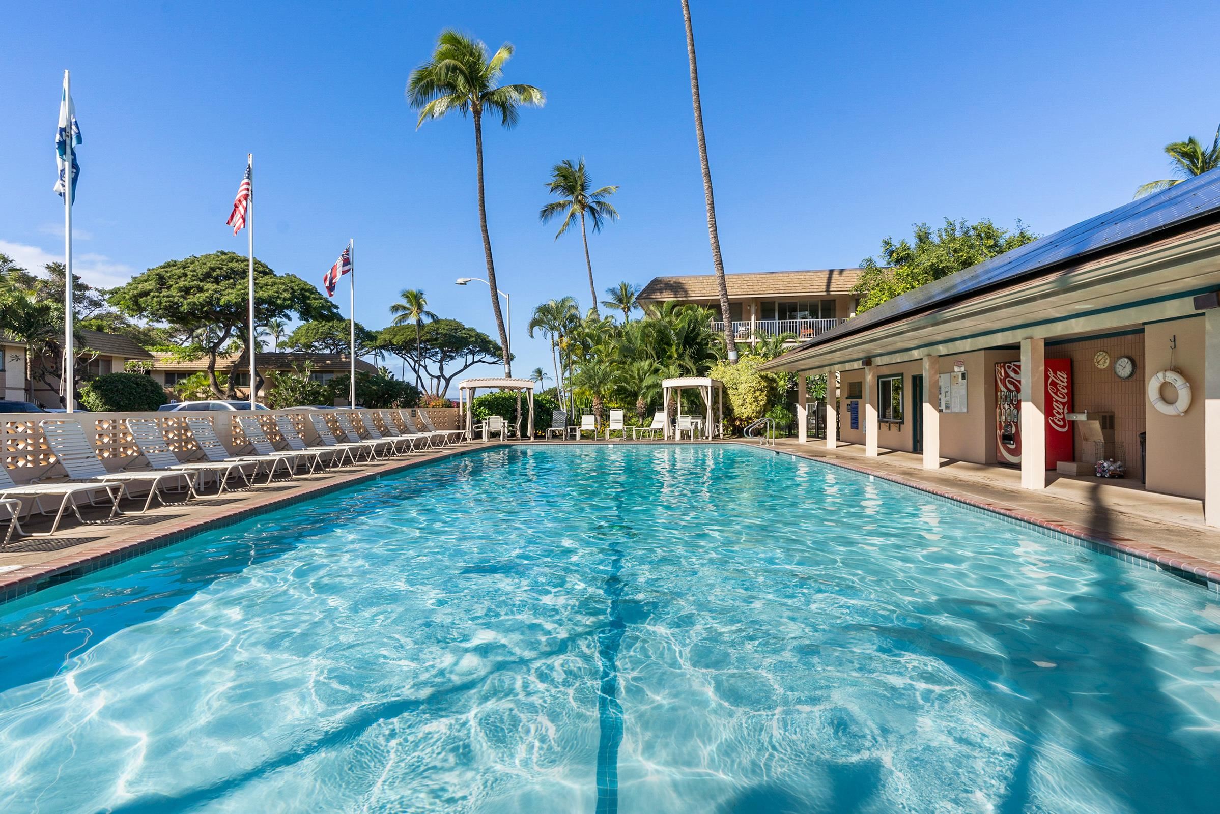 2495 South Kihei Road, Unit 155 Kihei, HI 96753 - Photo 26 of 33 a view of a house with a swimming pool