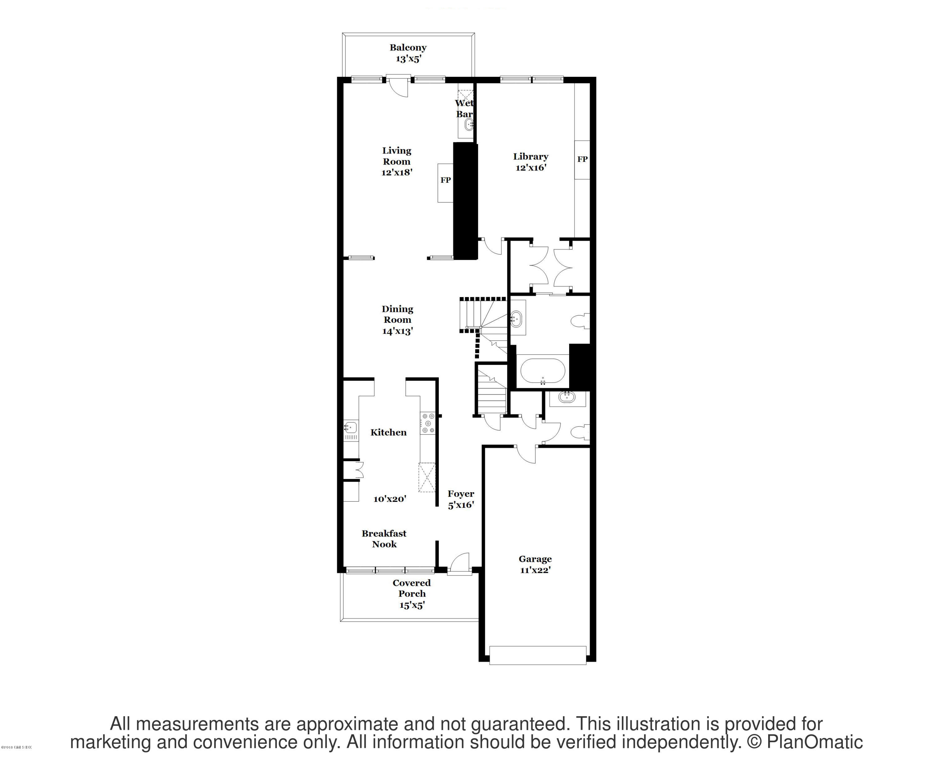 186 Field Point Road, Unit 5B Greenwich, CT 06830 - Photo 11 of 14 floorplan-main-380148