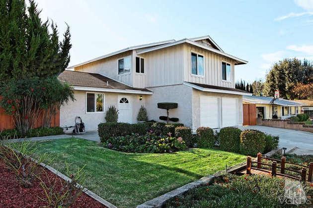 741 Appleton Road Simi Valley, CA 93065 - Photo 1 of 22 a front view of a house with a garden