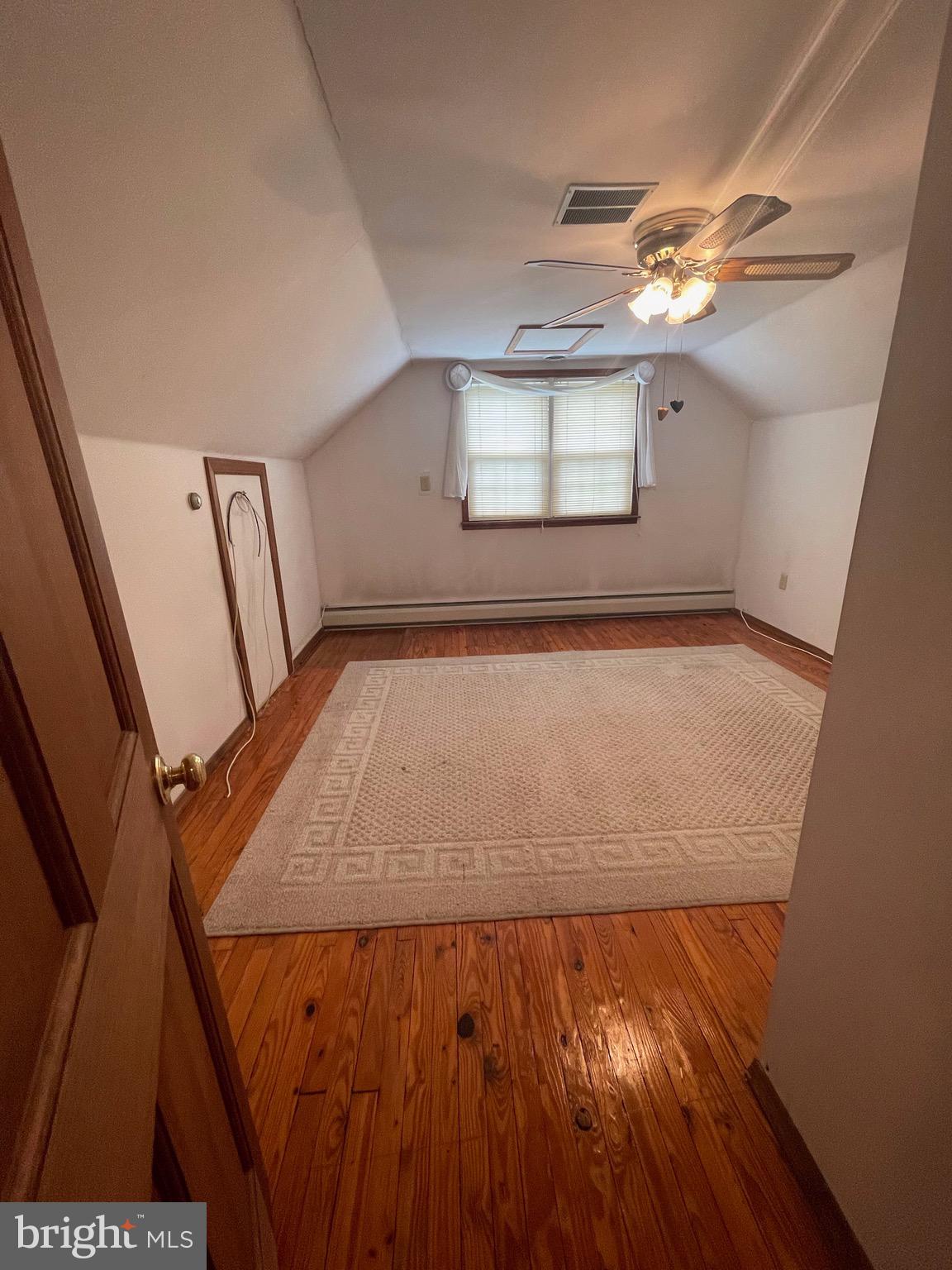 505 Deer Road Cherry Hill, NJ 08034 - Photo 14 of 23 2nd bedroom upstairs with pine flooring