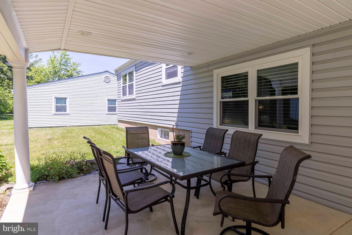 3271 Claridge Road Bensalem, PA 19020 - Photo 28 of 52 Back patio with entertainment area