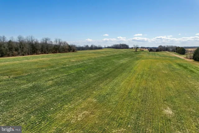 a view of a lake with houses in the background