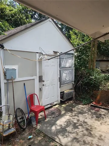 a view of outdoor space yard and deck