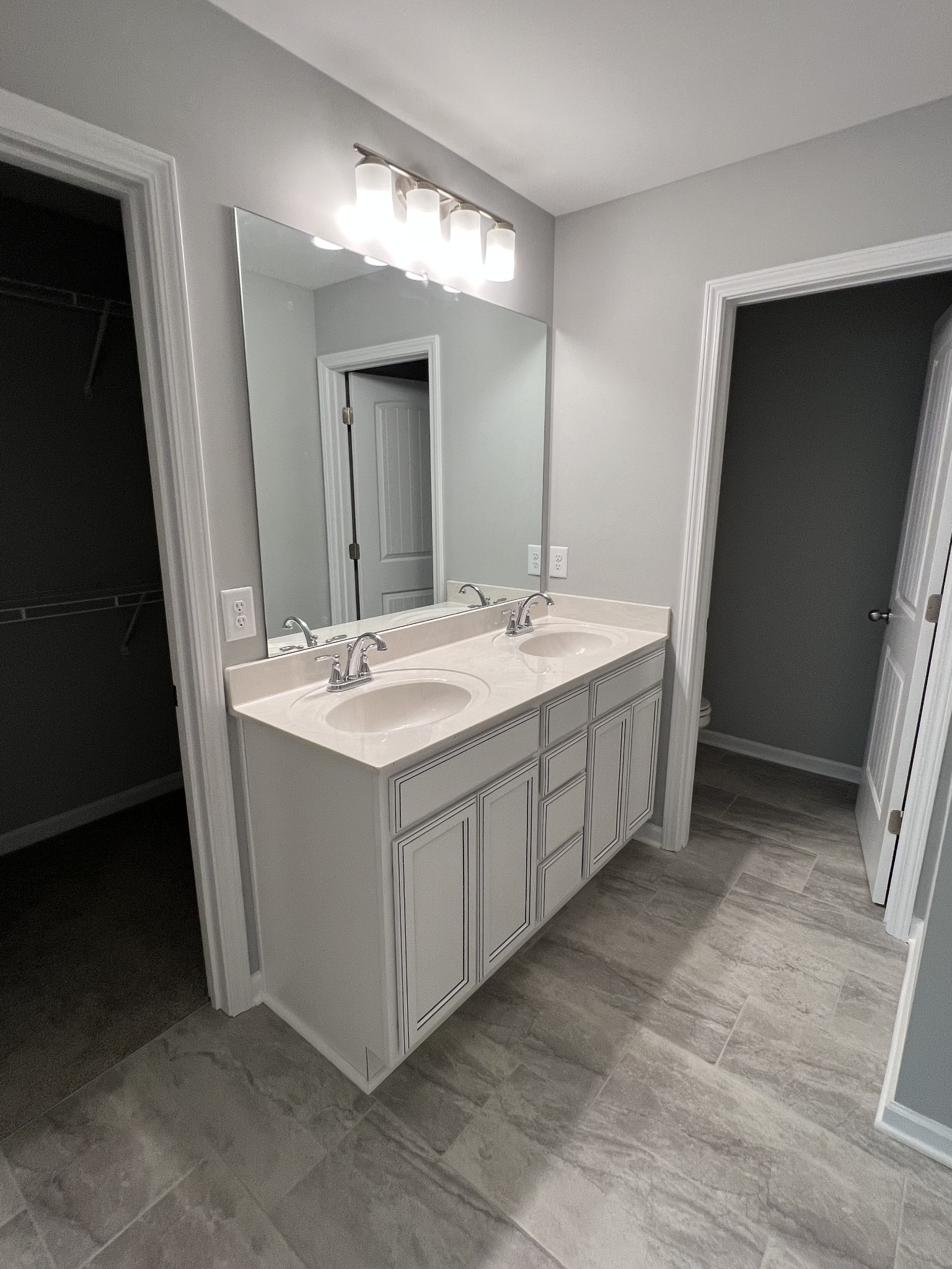 5741 Dockside Drive Rockvale, TN 37153 - Photo 12 of 22 a bathroom with a sink vanity and mirror