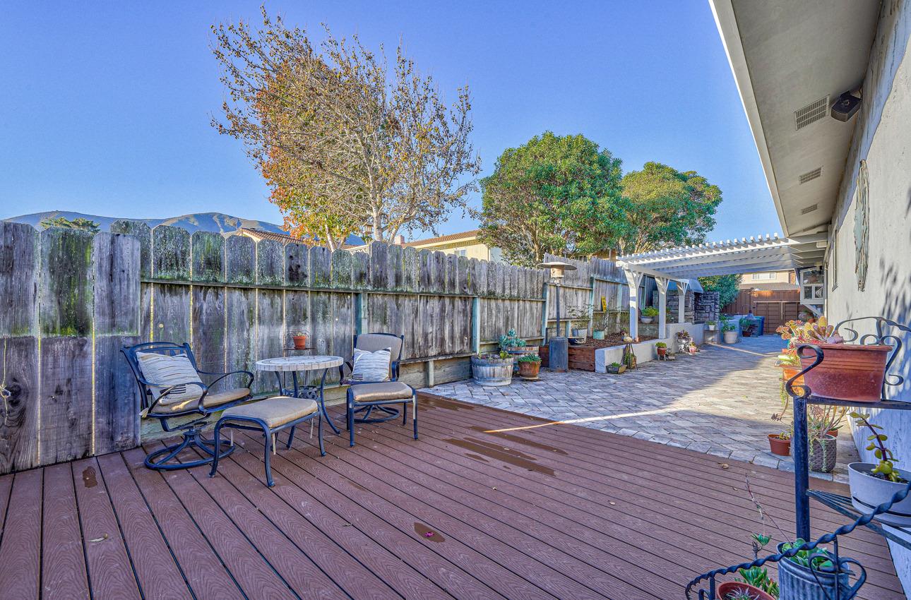 22511 Murietta Road Salinas, CA 93908 - Photo 19 of 58 a view of a house with a chairs and table in the patio