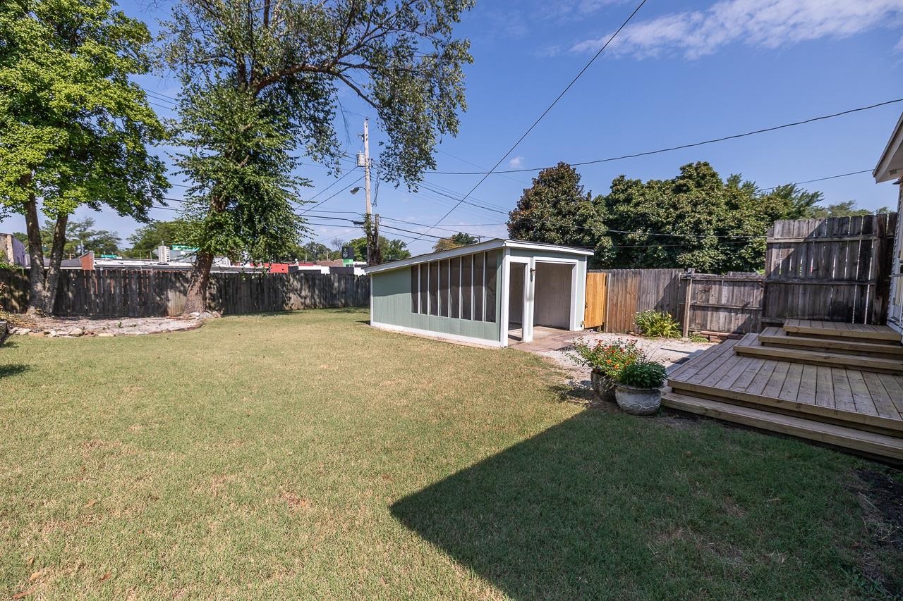 519 Summitt Street Memphis, TN 38104 - Photo 34 of 40 a view of a house with backyard and sitting area