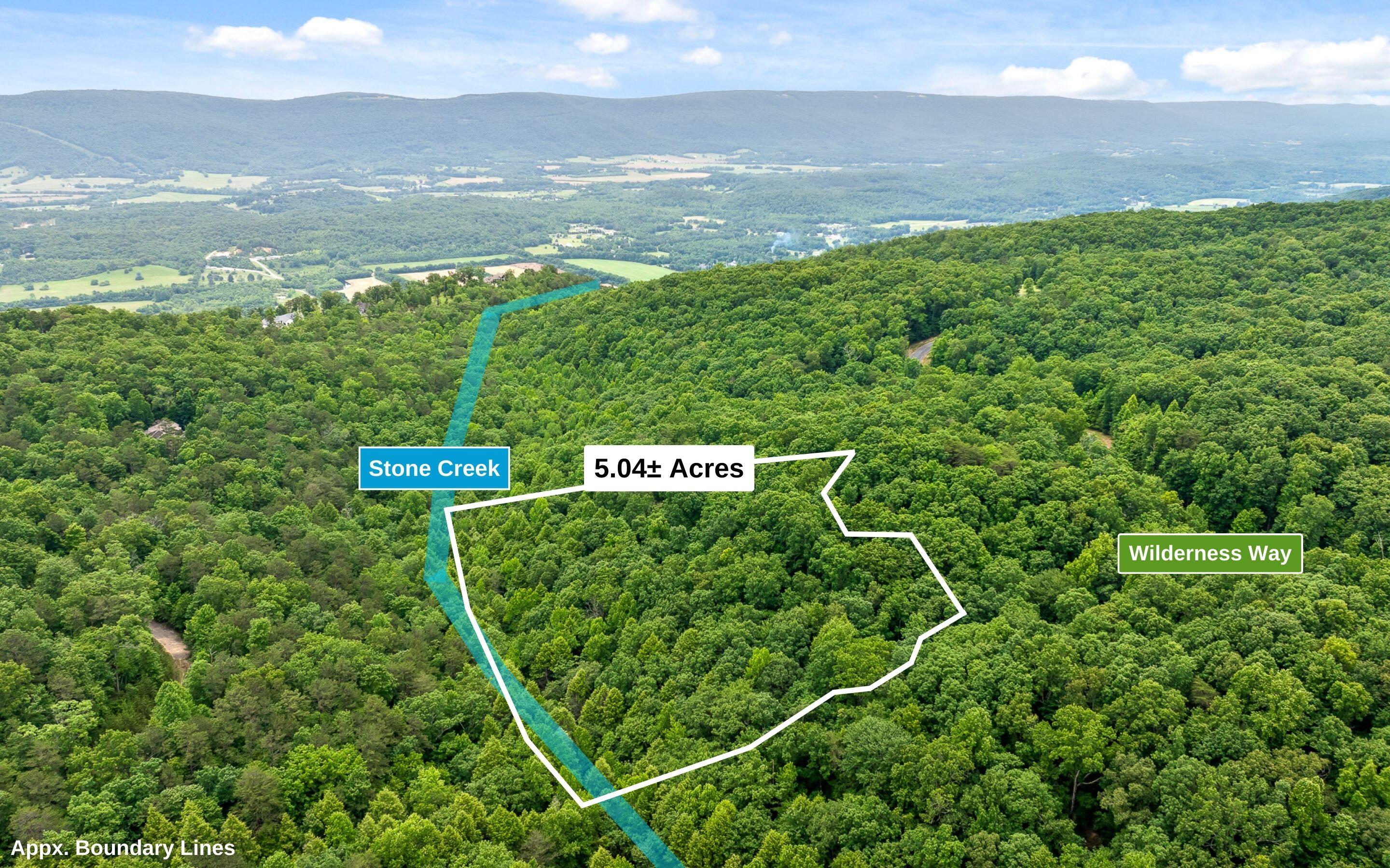 Lot 547 Wilderness Way Dunlap, TN 37327 - Photo 8 of 17 Aerial of Property Lines