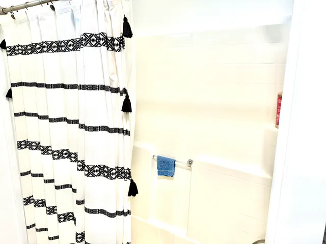 a view of washer and dryer in a utility room