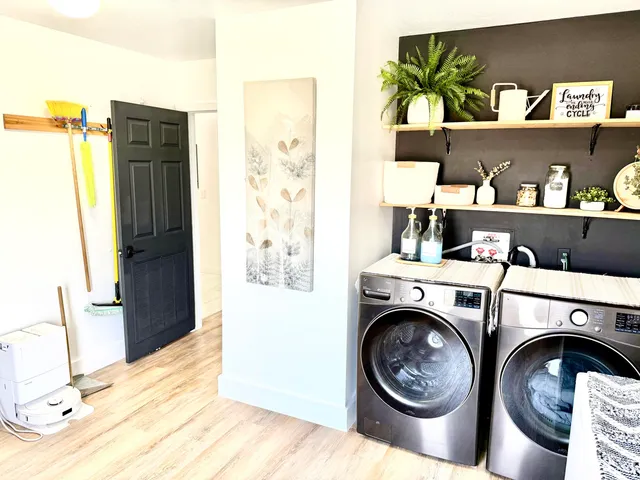 a swimming pool with yard