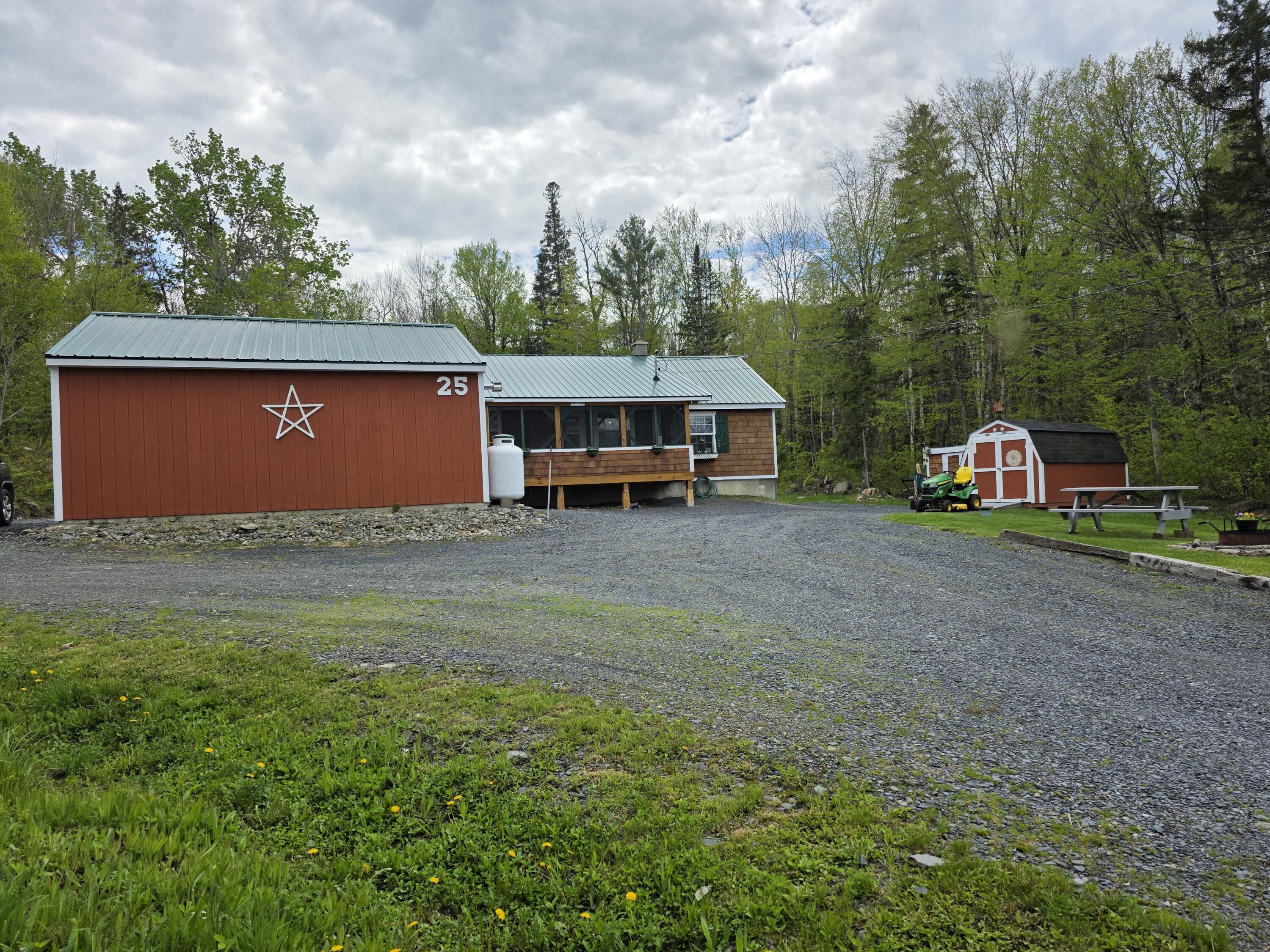 25 Oak Ridge Road Shirley Mills, ME 04485 - Photo 4 of 43 View Drive to House