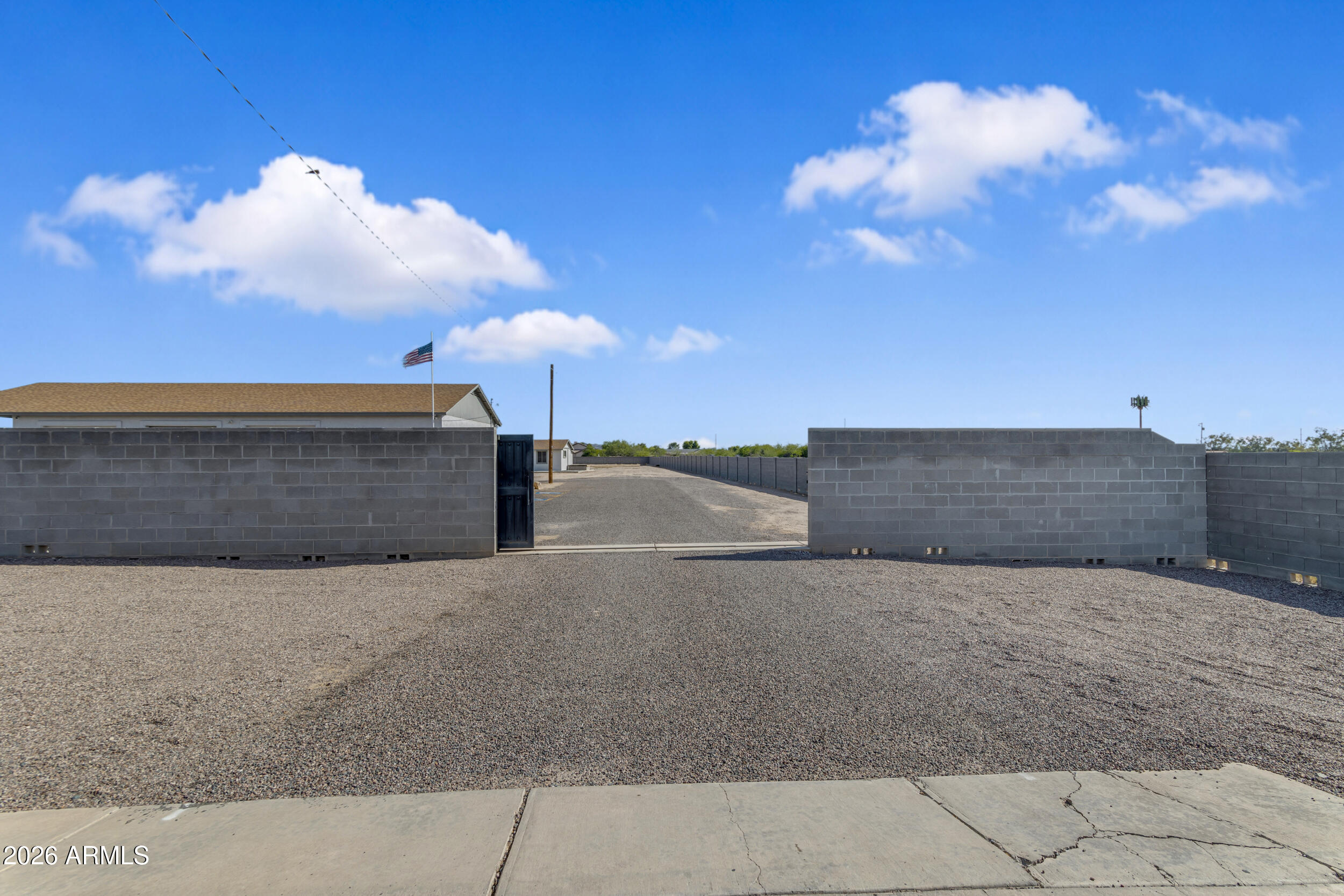 16555 West Lower Buckeye Road Goodyear, AZ 85338 - Photo 39 of 55 Wide Gated Property Access