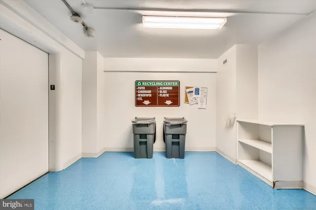 a sign on a pole on a street