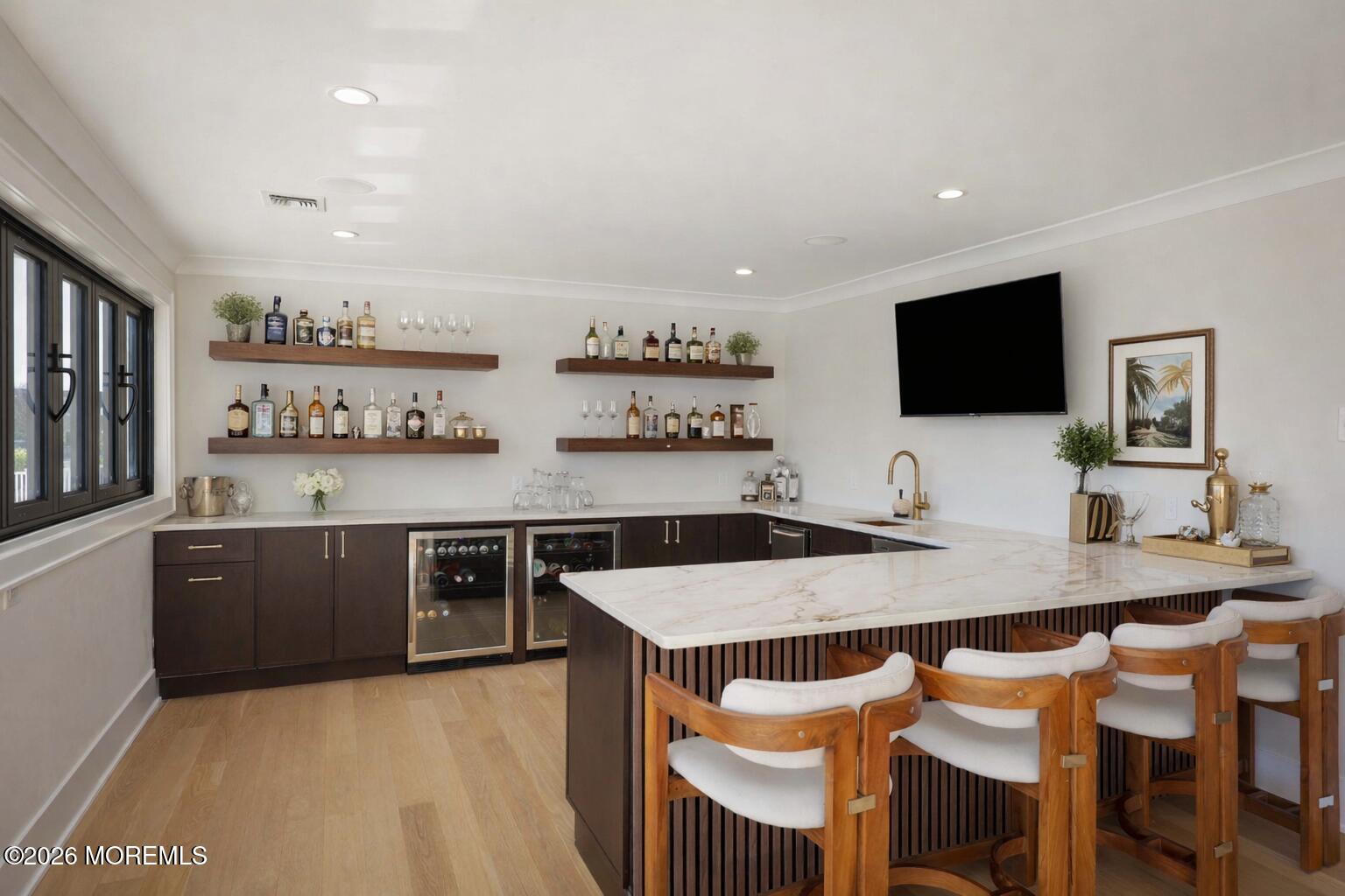 1710 Certainty Drive Point Pleasant, NJ 08742 - Photo 63 of 90 Luxurious hotel-style home bar setup